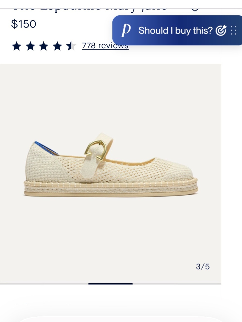 Rothy Espadrille